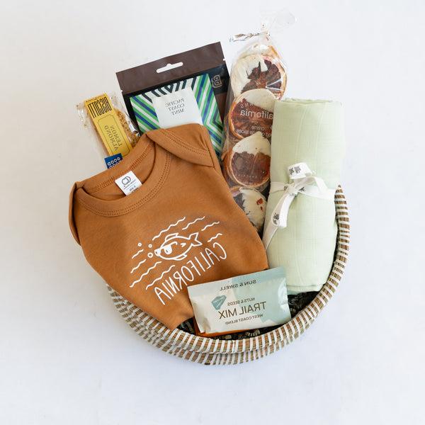 Beach Baby Gift Basket